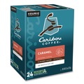 Coffee | Caribou Coffee 5000330787 Mild Roast K-Cups - Caramel Hideaway (24/Box) image number 2