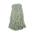 Mops | Boardwalk BWK2032CCT #32 Cut-End Cotton Wet Mop Head - White (12/Carton) image number 1
