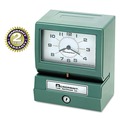 Clocks | Acroprint 01-2070-411 Model 150 Month/Date/1-12 Hours/Minutes Automatic Operation Heavy-Duty Time Recorder - Green image number 1