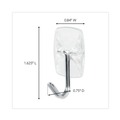 Wall Racks & Hooks | Command 17067CLR-9ES 0.5 lbs. Capacity Small Plastic/Metal Hooks and Strips - Clear (9/Pack) image number 2