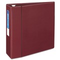 Binders | Avery 79364 Heavy-Duty 11 in. x 8.5 in. 4 in. Capacity 3 Locking One Touch EZD Rings Non-View Binder with DuraHinge - Maroon image number 1