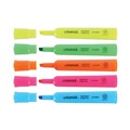 Highlighters | Universal UNV08867 Chisel Tip Desk Highlighters - Assorted Color (12/Set) image number 5
