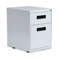 Office Filing Cabinets & Shelves | Alera ALEPABFLG 14.96 in. x 19.29 in. x 21.65 in. 2-Drawers: Box/File Legal/Letter Left or Right File Pedestal - Light Gray image number 0
