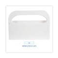 Paper & Dispensers | Boardwalk BWKKD100 16 in. x 3 in. x 11.5 in. Toilet Seat Cover Dispenser - White (2/Box) image number 4