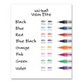 Back to School Sale | uni-ball 69024 VISION ELITE Bold 0.8 mm Hybrid Gel Pen - Blue Ink/White/Blue/Clear Barrel image number 5