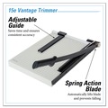 Arts & Crafts Supplies | Dahle 15E Vantage 12.25 x 15.75 Guillotine 15-Sheet Paper Trimmer/Cutter image number 1