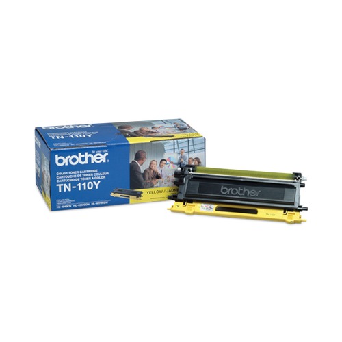 Just Launched | Brother TN110Y 1500 Page-Yield Toner - Yellow image number 0