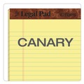 Notebooks & Pads | TOPS 7501 50-Sheets 5 in. x 8 in. Narrow Rule "The Legal Pad" Ruled Perforated Pads - Canary-Yellow (1-Dozen) image number 6