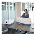 Boxes & Bins | Bankers Box 0070409 12 in. x 24.13 in. x 10.25 in. STOR/FILE Medium-Duty Strength Storage Boxes for Letter Files - White/Blue (20/Carton) image number 2