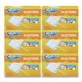  | Swiffer 11804 Dusters Starter Kit with Dust Lock Fiber and 6 in. Handle - Blue/Yellow (6/Carton) image number 0