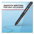 Pens | Paper Mate 2140570 Write Bros. Medium 1 mm Ballpoint Pen - Black Ink/Black Barrel (8/Pack) image number 2