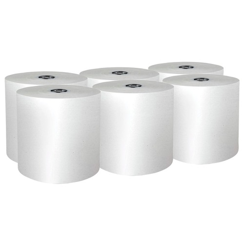 Paper Towels and Napkins | Scott 43960 1-Ply 7.5 in. x 900 ft. Pro Hard Roll Paper Towels with Absorbency Pockets for Scott Pro Dispenser - Gray Core Only (6/Carton) image number 0