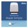 Paper Towels and Napkins | Kleenex 25639 1-Ply 7.5 in. x 700 ft. Hard Roll Paper Towels with Premium Absorbency Pockets - White with Gray Core (6/Carton) image number 8