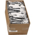 Cutlery | Pactiv Corp. GKFKNECH Individually Wrapped Heavyweight Plastic Gardenware Cutlery Fork/Knife/Napkin Kit - Black (500/Carton) image number 4