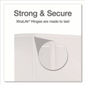 Just Launched | Cardinal 26340 Xtralife Clearvue 4 in. Cap 11 in. x 8-1/2 in. Non-Stick Locking Slant-D Binder - White image number 4