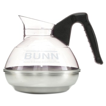  | BUNN 06100.0101 64 oz. Easy Pour Decanter - Black Handle