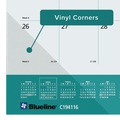 Bulletin Boards | Blueline C194116 12-Month (Jan to Dec): 2026 22 in. x 17 in. Puppies Photography Pets Collection Monthly Desk Pad - Black Binding/Clear Corners image number 4