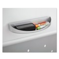 Wall Racks & Hooks | Safco 2008GR 12.25 in. x 3.5 in. x 2.25 in. Rumba Whiteboard Collaboration Screen Accessory Tray - Silver image number 1
