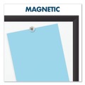 White Boards | Quartet 2548B 96 in. x 48 in. Classic Series Porcelain Magnetic Dry Erase Board - White Surface, Black Aluminum Frame image number 7