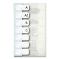 Dividers & Tabs | Redi-Tag B31000 1 in. Wide 1/5-Cut Customizable Handwrite Only Legal Index Tabs - White (104/Pack) image number 3