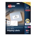 Labels | Avery 06528 Easy Peel 2 in. x 4 in. Inkjet/Laser Printers Mailing Labels with Sure Feed Technology - Glossy White (250/Pack) image number 0