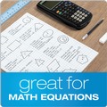 Notebooks & Pads | TOPS 35041 Cross-Section Quadrille Rule (4 sq-in. / 1 sq-in.) 8.5 in. x 11 in. Cross Section Pads (50 Sheets/Pad) image number 5