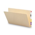 File Folders | Smead 27250 Straight Tabs Legal Size 0.75 in. Expansion Extended End Tab Folders - Manila (100/Box) image number 2