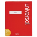 Just Launched | Universal UNV80104 1 in. x 4 in. Laser Printer Permanent Labels - White (2000/Box) image number 0