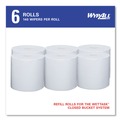 Cleaning & Janitorial Supplies | WypAll 06471 Sanitizers WetTask Customizable Wet Wiping System Disinfectants Critical Clean Wipers for Bleach (6/Carton) image number 3