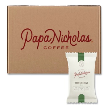 PRODUCTS | PapaNicholas Coffee 25186 Premium Coffee - Decaffeinated French Roast (18/Carton)
