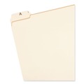 Just Launched | Smead 11777 Indexed File Folders with 1/5-Cut A-Z Top Tabs - Letter, Manila (25/Set) image number 1