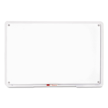  | Quartet TM1107 11 in. x 7 in. iQ Total Erase Translucent-Edge Board - White Surface, Clear Plastic Frame