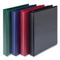 Binders | Samsill MP46409 3 Rings 1 in. Capacity 11 in. x 8.5 in. Durable D-Ring View Binders - Black/Blue/Green/Red (4/Pack) image number 0