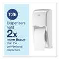 Toilet Paper | Tork 110292A 2-Ply Septic Safe Advanced High Capacity Bath Tissue - White (36/Carton) image number 5