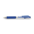 Pens | Pentel K437-C 0.7 mm WOW Medium Retractable Gel Pen - Blue Ink/Clear/Blue Barrel (1-Dozen) image number 1