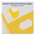 Just Launched | Avery 47992 40 Sheet Capacity 11 in. x 8.5 in. Two-Pocket Folder - Yellow (25/Box) image number 4