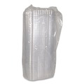 Food Trays, Containers, and Lids | Pactiv Corp. 0CI8S17S0000 8.3 in. x 4.8 in. x 1.5 in. 17S Shallow Dome Plastic OPS Dome-Style Lid - Clear (252/Carton) image number 2
