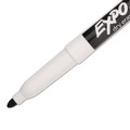 Washable Markers | EXPO SAN86001A Fine Bullet Tip Low-Odor Dry-Erase Marker - Black (1 Dozen) image number 3
