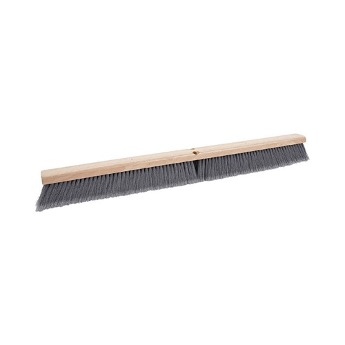 Just Launched | Boardwalk BWK20436 3 in. Flagged Polypropylene Bristles 36 in. Brush Floor Brush Head - Gray image number 0