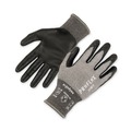 Cleaning Gloves | Ergodyne 10302 ProFlex 7072 ANSI A7 Nitrile-Coated CR Gloves, Gray, Small, 12 Pairs/Pack image number 0