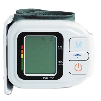 Medline MDS3003 Automatic Digital Wrist Blood Pressure Monitor - One Size Fits All