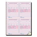 Retail Store Supplies | TOPS 4009 3.88 x 5.5 Two-Part Carbonless Telephone Message Book with Fax/Mobile Section image number 2