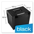 Just Launched | Pendaflex 20861 13.5 in. x 10.25 in. x 10.88 in. Portable Letter Size File Box - Black image number 6