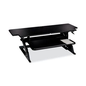 OFFICE FURNITURE AND LIGHTING | 3M SD70B 42 in. x 23.2 in. x 6.2 in. to 20 in. Precision Standing Desk - Black