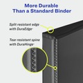 Binders | Avery 79325 11 in. x 8.5 in. DuraHinge Heavy-Duty View Binder with 3 Locking One Touch EZD Rings and 3 in. Capacity - Red (4/Carton) image number 4
