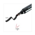 Permanent Markers | Universal UNV07050 Broad Chisel Tip Permanent Marker - Black (36/Pack) image number 6