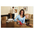 Packing Tapes | Scotch DP-300-RD Compact and Quick Loading Dispenser for Box Sealing Tape - Red image number 4