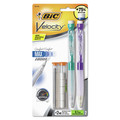 Pens | BIC MPMX7P21-BK Velocity Max 0.7 millimeter HB (No. 2) Pencil - Black Lead/Assorted Barrel (2/Pack) image number 0