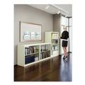 Office Filing Cabinets & Shelves | Tennsco B-42-CPY 34.5 in. x 13.5 in. x 40 in. Three-Shelf Metal Bookcase - Putty image number 1