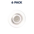 Office Presentation Supplies | Quartet 85391 0.45 in. Diameter Glass Magnets - Large/Clear (6/Pack) image number 2